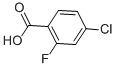 4-Chloro-2-fluorobenzoic acid